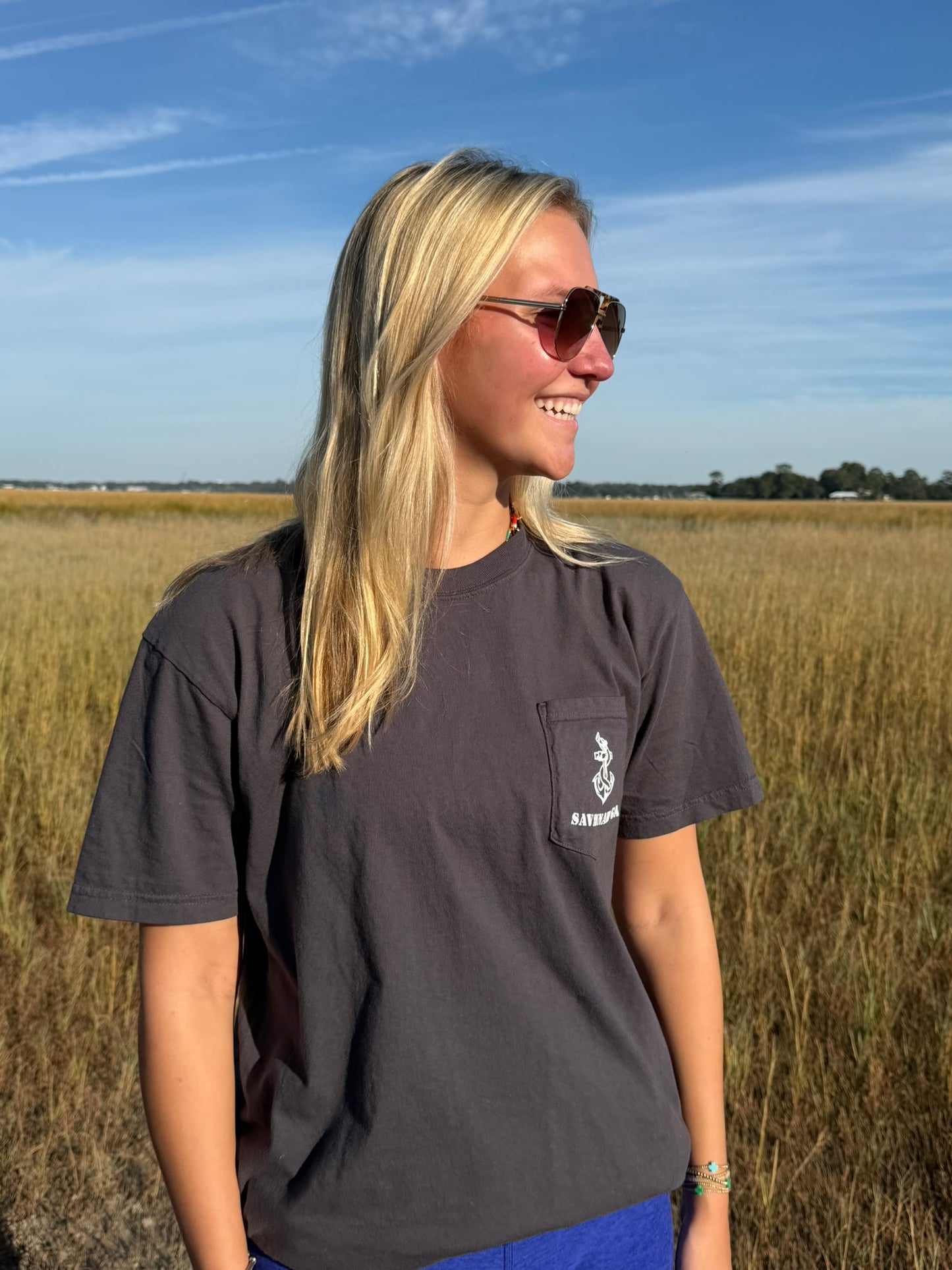 Dark Gray Pocket T-Shirt