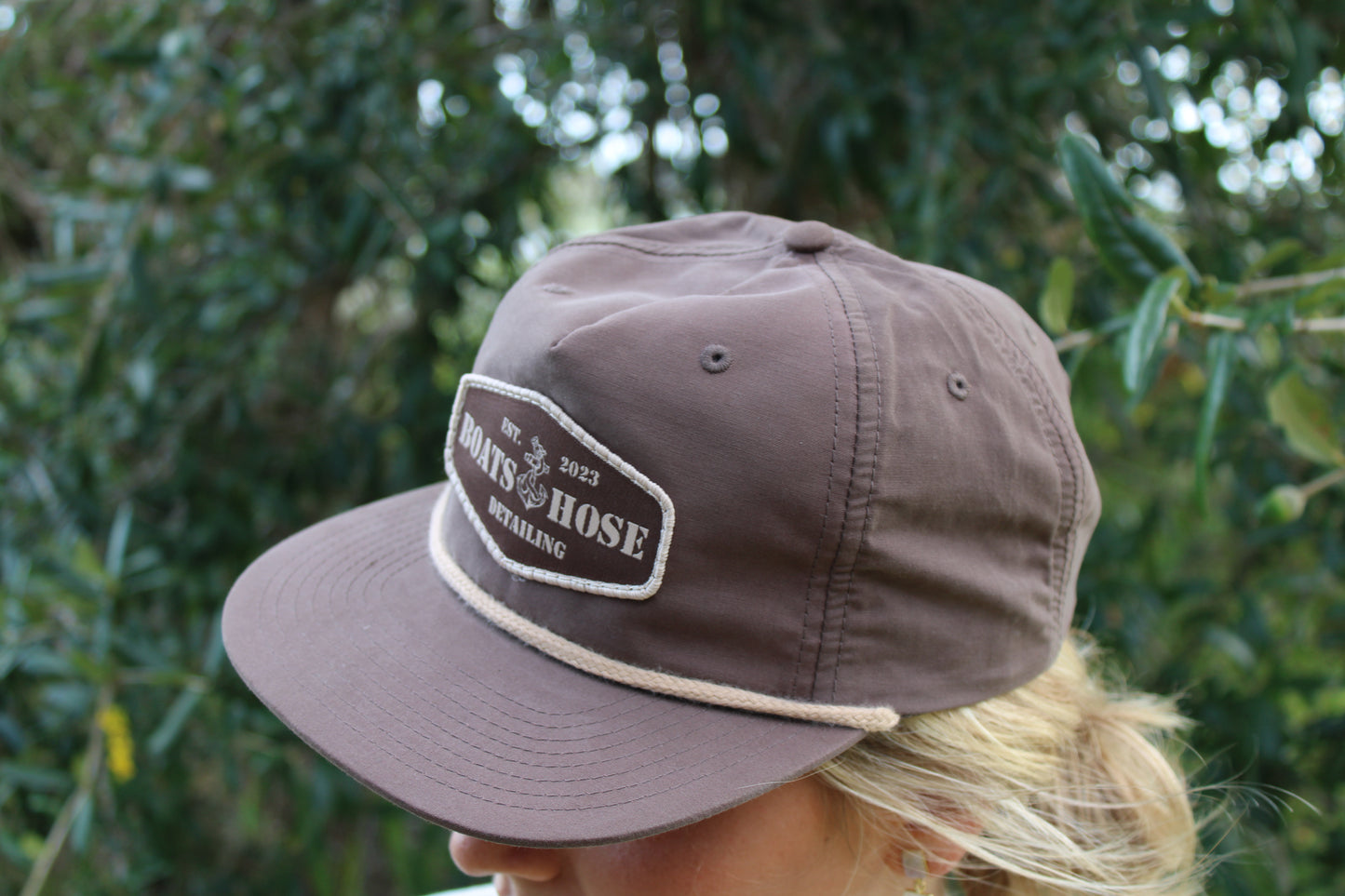 Mocha Rope Hat