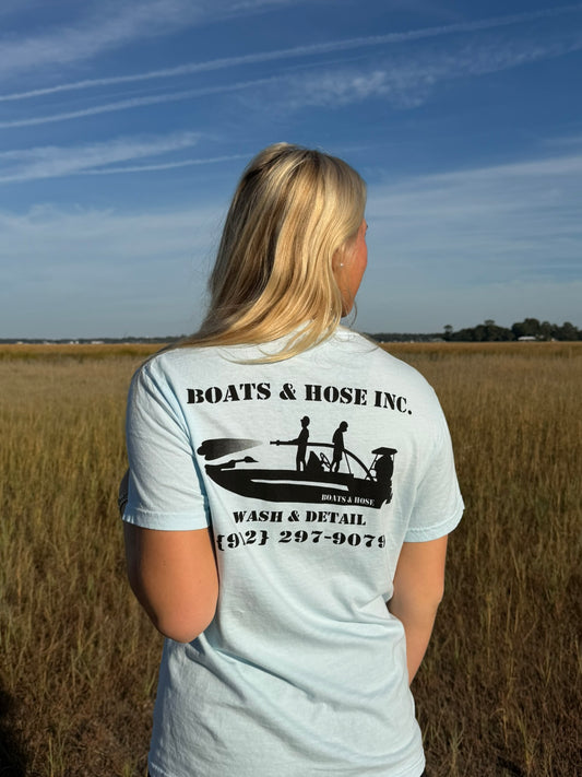 Light Blue Pocket T-Shirt