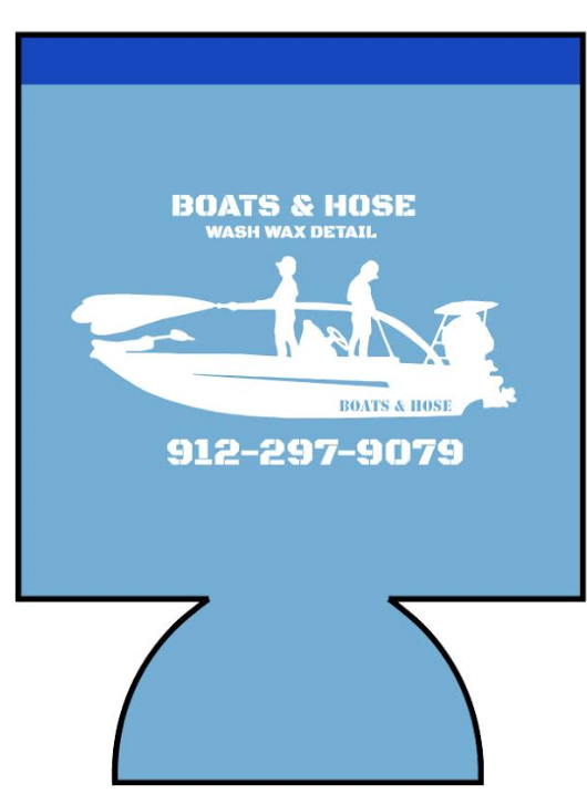 B&H Blue Coozie